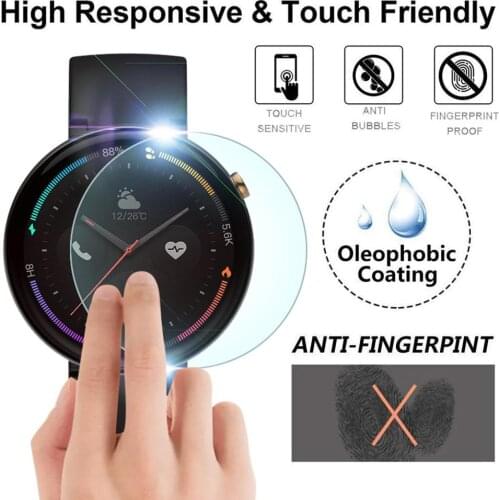 3/5Pack Explosion-proof TPU Screen Protector Film For Amazfit Smart Watch 2 A1807 Smart watch Protective accessories #722