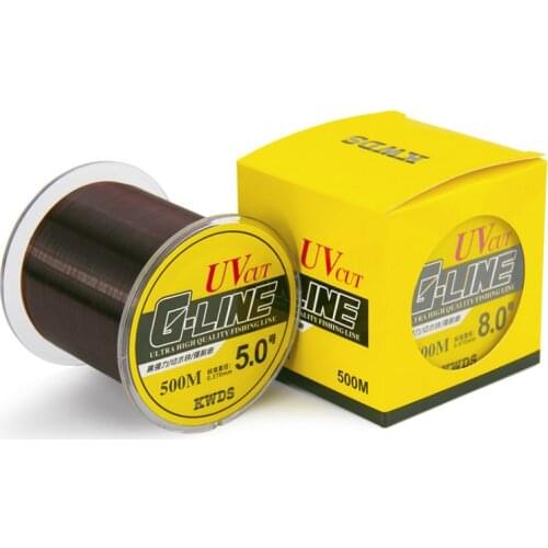 500m Nylon Fishing Line Super Strong Brand Fishing Line Monofilament Main Line Rock Sea Telescopic Pesca Accesorios Mar 2pcs