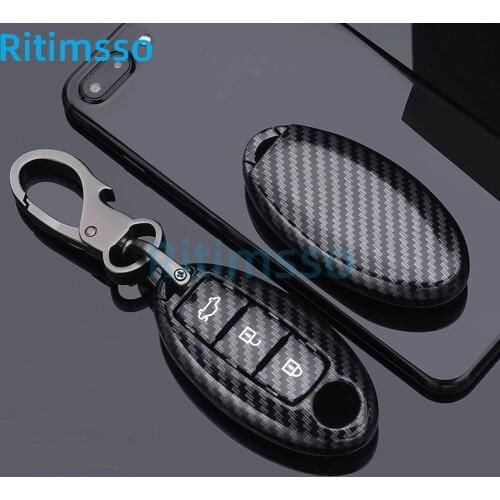 Car Remote Key Cover Case for Nissan Qashqai Juke J10 J11 X-Trail T32 T31 Kicks Tiida Pathfinder Note for Infiniti Q50 QX60