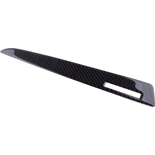 Car Interior Co-pilot Dashboard Decoration Strip Trim Decor Cover Carbon Fiber Fit For Audi Q5 SQ5 2013 2014 2015 2016 2017