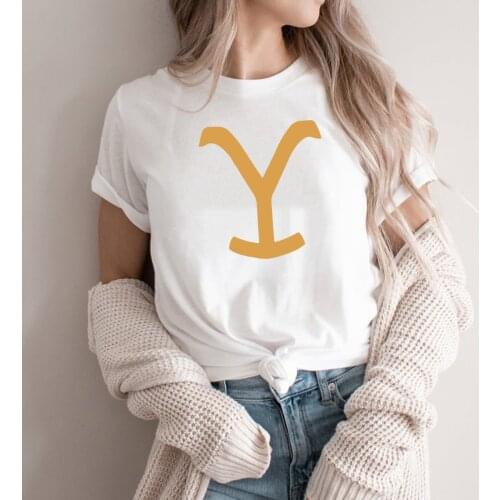 Yellowstone T-Shirt Western Cowboy Tshirt Unisex Graphic Tee Summer Women Fashion Casual Tees Unisex Short Sleeve O-Neck Top