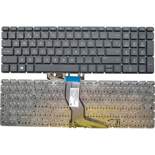 Good Quality OVY SP Spanish laptop keyboard for HP 15-BP 15-BP015 15-BS 15-BW p/n:490.0BW07.0L0S SG-86800-XEA 919794-071