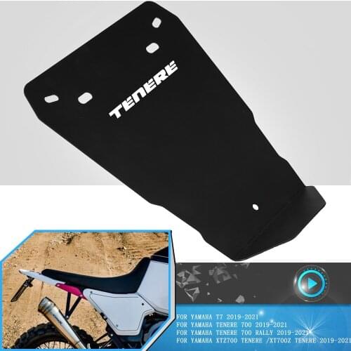For Yamaha T7 Tenere 700 T 7 TENERE700 Rally 2019 2020 2021 Motorcycles License Plate Bracket Holder Extend Fender Guard Protect