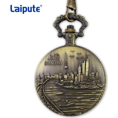 Quartz Pocket Watch Keychain Clocks Round Simple Pendant for Women Men