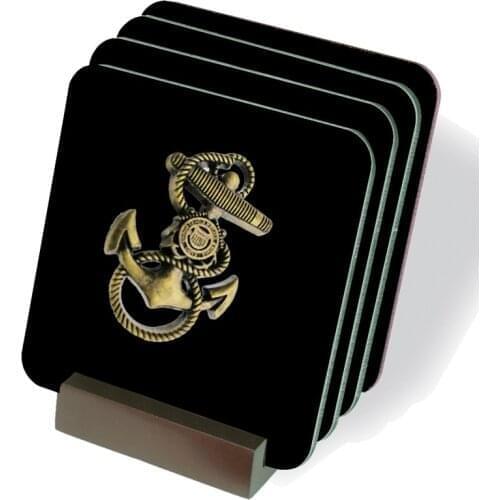 YL Full Moon Promotion US navy metal badge esmalte pins collar mens suit accessorie retro luxury collar collar pin brooch