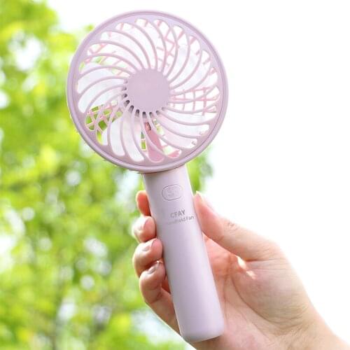 Ventilator 2000 mAh Mini Cooling Desk Fan Detachable Matte Handleld Air Cooler For Room USB Rechargeable Portable Ventilateur