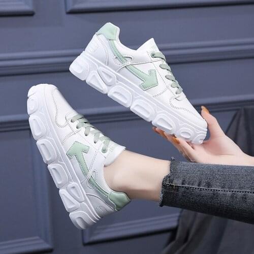 Fashion Student Womens New Spring Lolita Shoes Thick Bottom Cosplay College Platform Cute School Girls Running Sports Sneakers