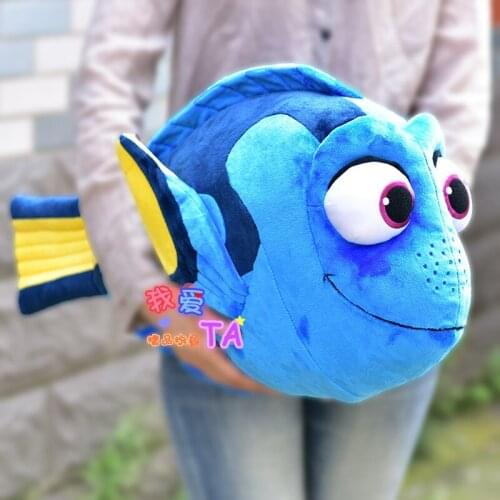 Finding Dory original huge Dory Plush Fish Clownfish stuffed toys doll Dory Pillow a birthday present for a child