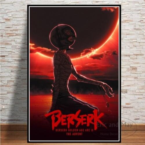 Berserk Japan Anime Posters And Prints Canvas Painting Pictures On The Wall Vintage Art Decorative Home Decor Cuadro Decorativo