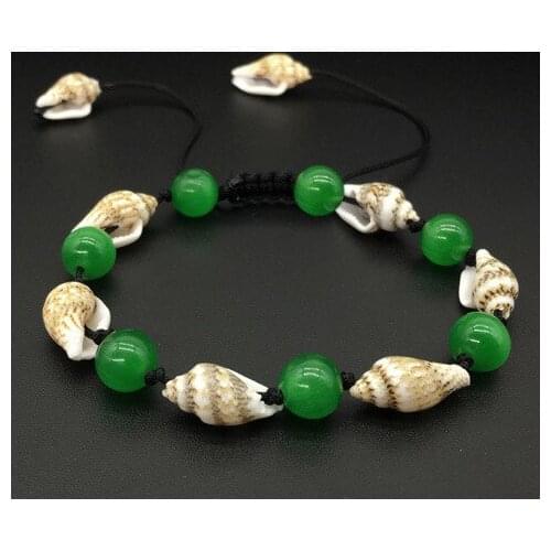 TOUCHEART New Trendy Conch&Seashell Tassel Bracelet Handmade Shell Bracelets&Bangles Charm For Women Jewelry Bracelets SBR190095