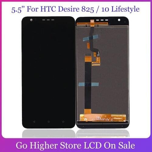 5.5'' For HTC Desire 825 / 10 Lifestyle LCD Display Touch Screen Panel Glass Digitizer Assembly