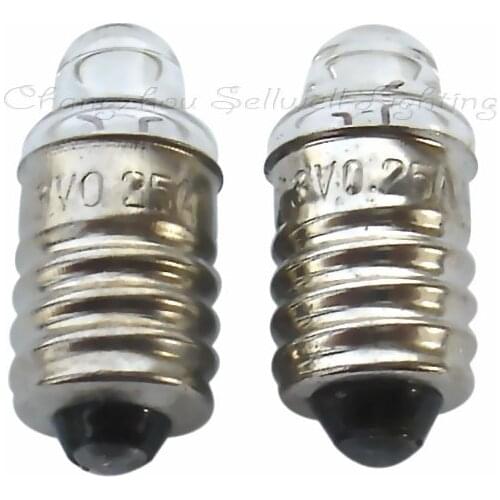 2020 New Professional Ce Lamp Edison miniature Bulbs Lamps E10x22 3v 0.25a A015