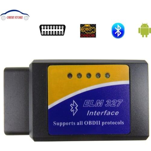 OBD2 Scanner V1.5 ELM327 Bluetooth OBDII Car Diagnostic Tools ELM 327 V 1.5 OBD 2 Auto Diagnostic Scanner For Android Torque