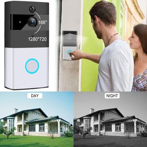 WIFI Door Bell Home Intelligent Doorbell Network Wireless Video Night Vision Mobile Remote Video Intercom Doorbell EU/US/UK