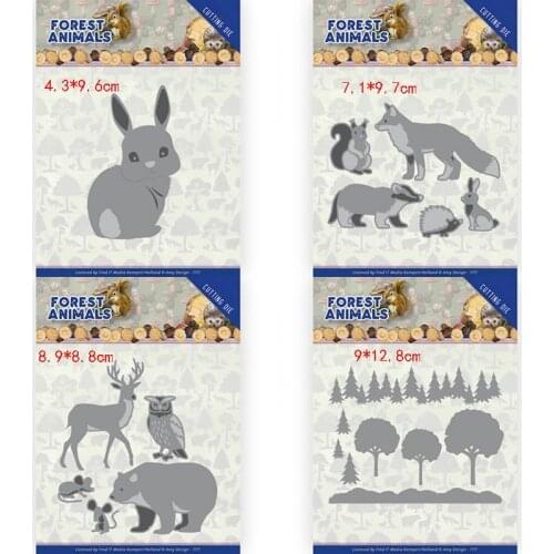 CH 2021 New Arrival Animals Stencil Metal Cutting Dies For Scrapbooking Practice Hands-on DIY Album Card Handmade Tools