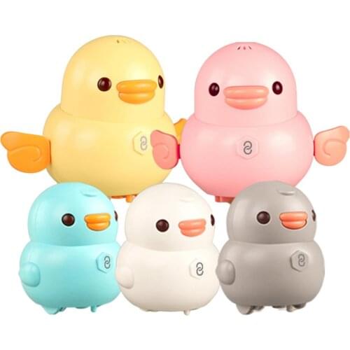 Baby Cute Electric Swing Magnetic Chick Duckling Owl Walking Swing Chick ABS Durable Safe Toy Play Kids Magnetic Vibrato Toy