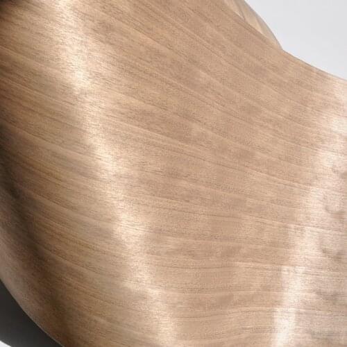 Fleece Back Natural American Walnut(Q.C) 2500*580 MM Wood Veneers Flooring DIY Furniture Natural 250x58cm