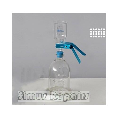 FB-10T Filter Bottle FB-20T Solvent Filter Cup Sintered Filter Head Aluminum Support Clip Collection Bottle FB-04T