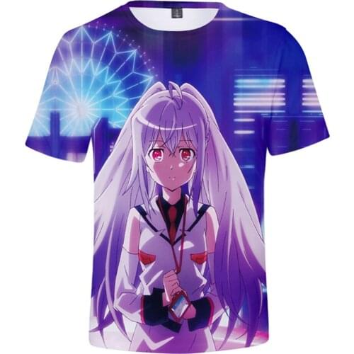 Plastic Memories 3D Print Spring Summer Preppy Men/Women Street Clothes T-shirt Streetwear Kawaii HIP HOP style