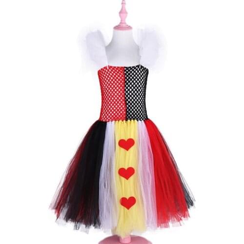 Hot Christmas Tutu Dress Queen And King Cosplay Dress Long Skirt Girl Kids Children Party Dresses Cosplay Costumes Festival Gift