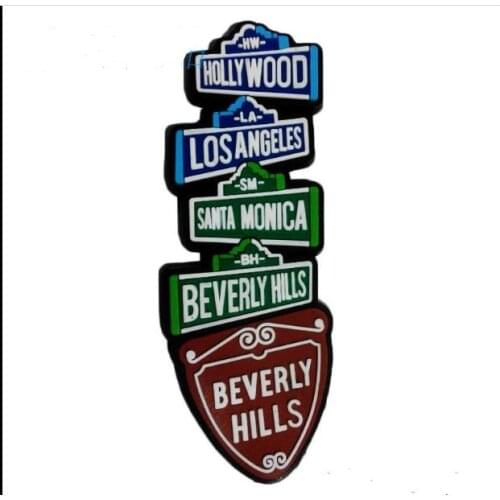 US characteristics street travel souvenir refrigerator stickers