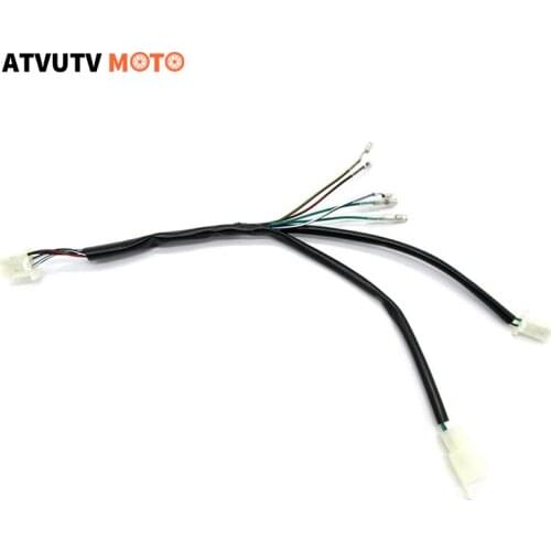 Motorcycle Start Harness Ignition Coil Magnetic Coil Flameout Key Igniter For ATV Dirt Bike 50CC 70CC 110CC