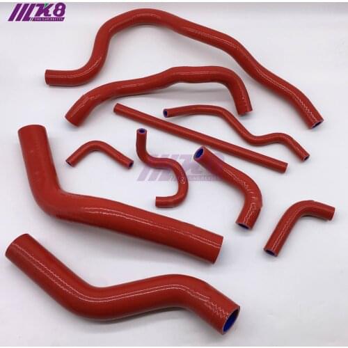 Silicone Coolant Radiator Hose Kit For Honda CRV MK3 2.0 06~11 (0PCS) red/blue/black