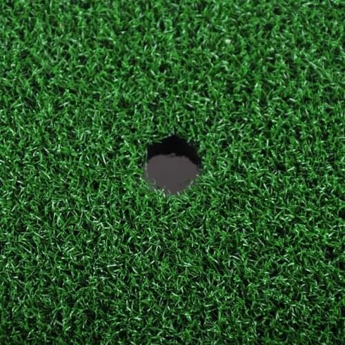 PGM Brand Indoor Backyard Golf Mat Training Hitting Pad Practice Rubber Tee Holder Grass Mat Grassroots Green 60cm x 30cm