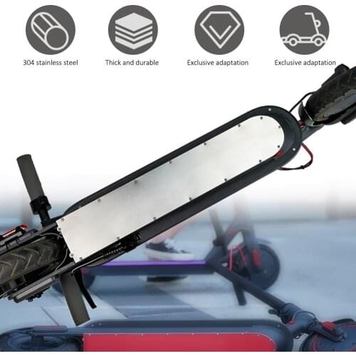 Electric Scooter Chassis Aluminum Protection Metal Guard Plate Armor Battery Bottom Cover For Xiaomi M365 M365 Pro Shield Scoote