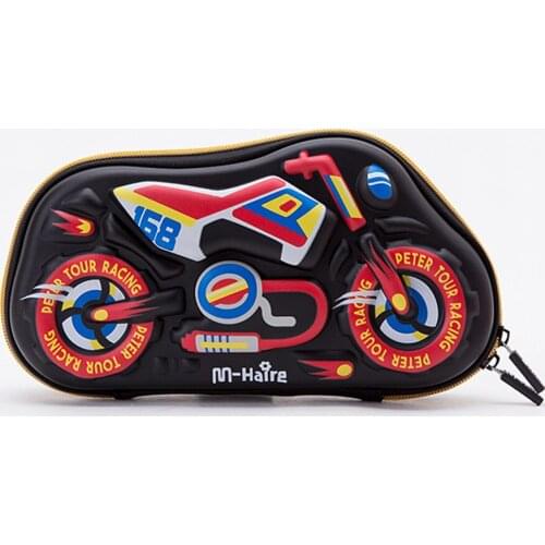 Kawaii Pencil Cases 3D Pencilcase Motorcycle Big Pen Box Bags Material Escolar Estuche Trousse Scolaire Astuccio School Supplies