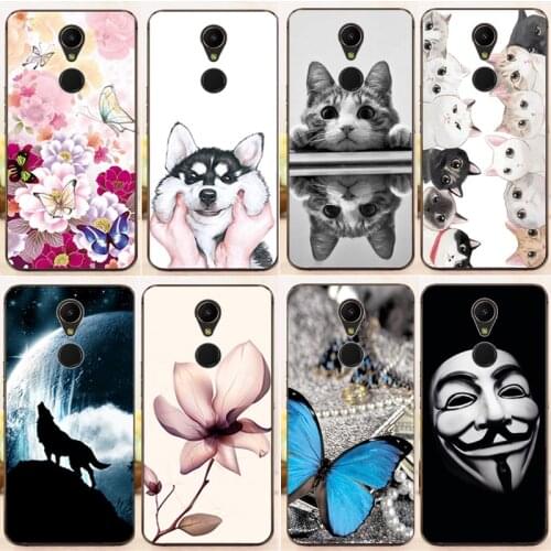For ZTE Axon 7 2017 A2017 Case Fashion silicone Soft TPU Cute Back Cases for ZTE Axon 7 Mini Phone Cover Protective Shells Coque