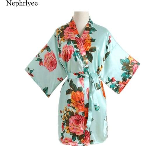 Женские летние халаты Nephrlyee China At AliExpress