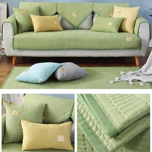 New Sofa cushion fabric four seasons universal non-slip three-seat cushion all-inclusive sofa cover backrest towel living room