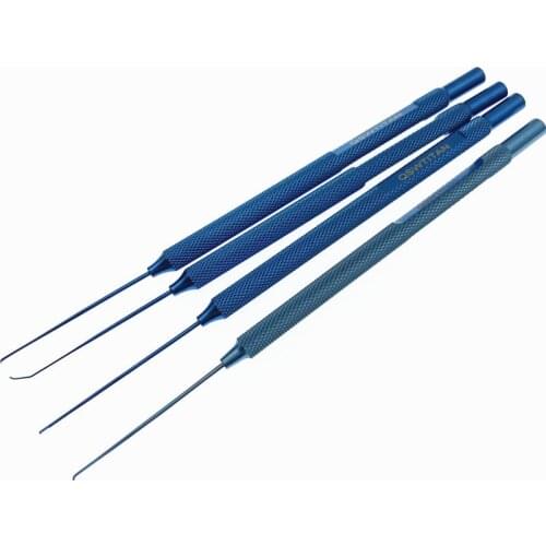 Ophthalmic surgical instrument Titanium Membrane /retina spatula