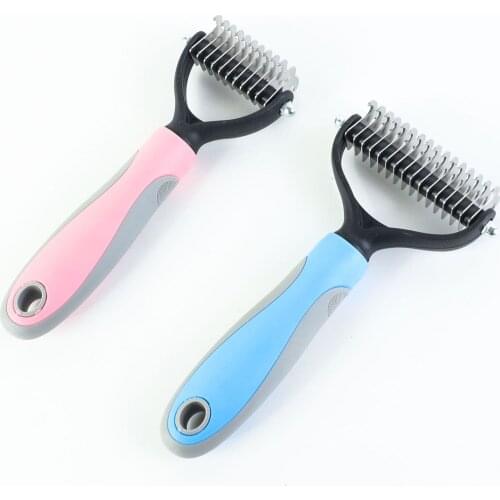 Portable Hair Removal Comb for Pets dogs and cats Grooming Tool For matted Long Hair Curly Pet