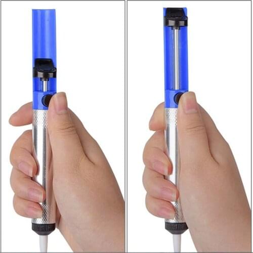 Durable manual semi aluminum alloy tin absorber solder gun electric soldering iron auxiliary tool manual tin absorption