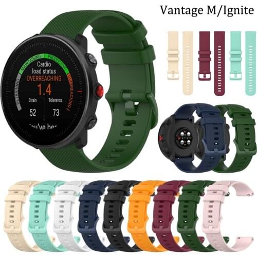 For Polar Vantage M/Grit X Strap Silicone Watch Band Sports wristband For Polar Ignite/Unite Replacement Bracelet accessories