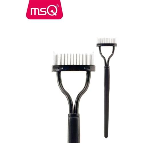 MSQ Mascara Applicator Guide Makeup Brush Comb Eyelashes Curler Eyebrow Comb Make Up Accessories Cosmetic Makeup Beauty Tool