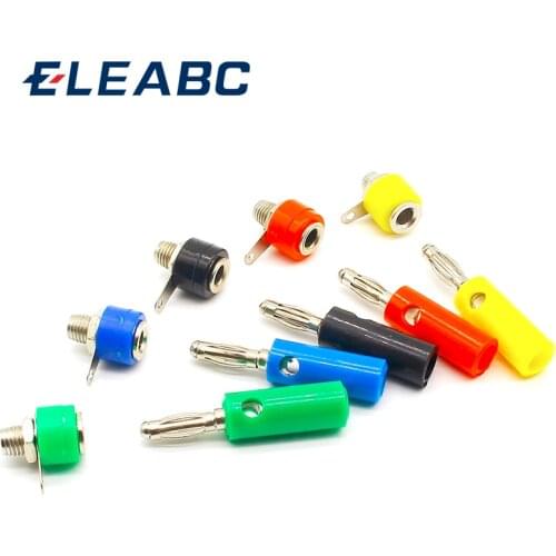 1male and Female 4mm Banana Plug Male and Female to Insert Connector Banana Pin DIY Model Parts