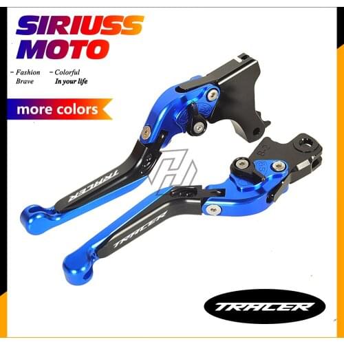 CNC Motorcycle Foldable Lever Motocross Brake Clutch Levers Case for Yamaha MT09 MT-09 MT 09 MT-07 MT 07 MT07 TRACER 2014-2016
