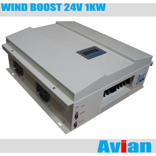 MPPT 24V 1KW Wind Charge Controller CE certificated Free Software Low Voltage Charge Boost Function Wind Generator Controller