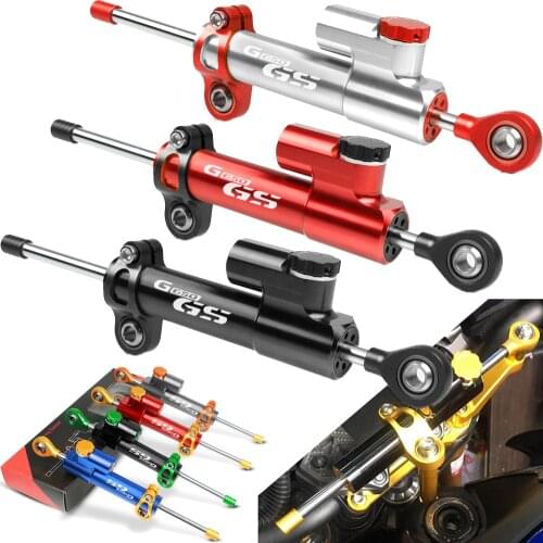 For BMW G650GS G650 GS 2008 2009 2010 2011 2012 2013 2014 Universal Aluminum Motorcycle Damper Steering Stabilize Safety Control