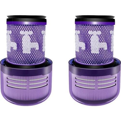 1 /2 PCS Customized Purple HEPA Post Filter For Dyson V12 stick handheld Vacuum Cleaner