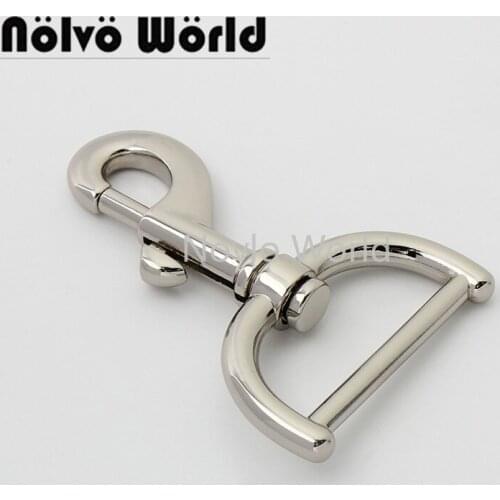 10-50pcs silver color 80*43mm new product large size trigger snap hook for diy luggage suitcase swivel clip purse hardware