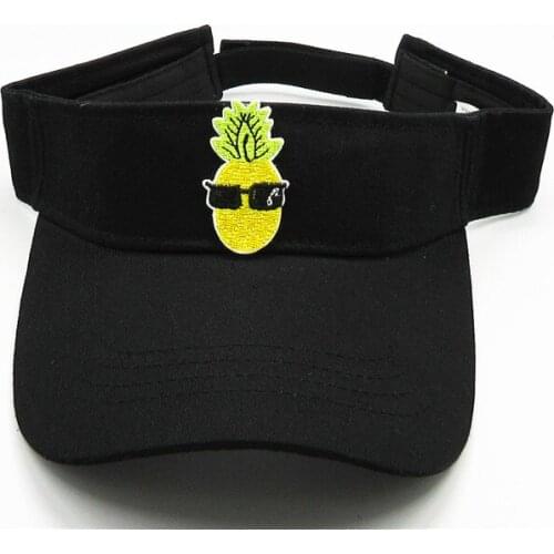 2020 new style Cartoon pineapple embroidery Visors Baseball Cap Adjustable Snapback cap for men and women 131