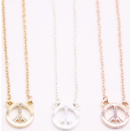 Circular box bracelets for girl World peace symbol bracelets and