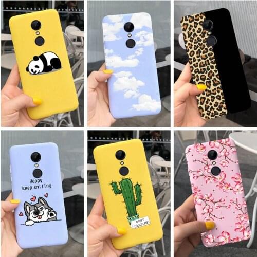 For Xiaomi Redmi 5 Plus Case Redmi5 Plus Cute Fashion Soft Silicone Phone Cases For Xiaomi Redmi 5 Plus 5Plus Back Cover Housing