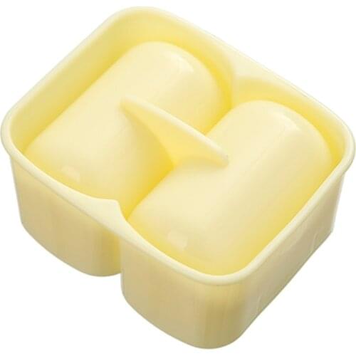 DIY Sushi Making Tools Rice Ball Mold Double Cylindrical Tank Beginners Hawaiian Spam Musubi, Kimbab Rectangular Maker