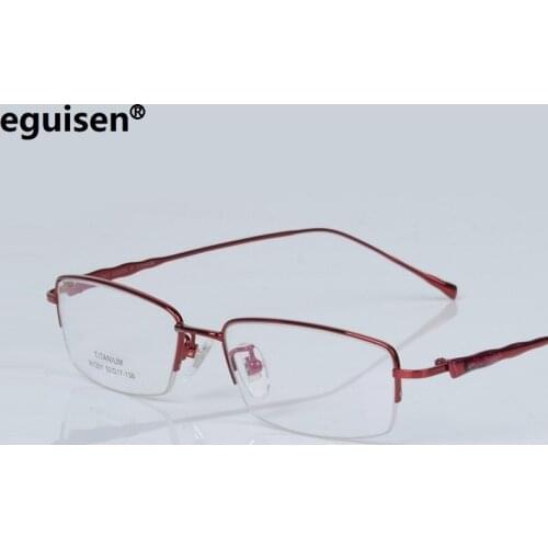 Eguisen Semi-rim Glasses Frames