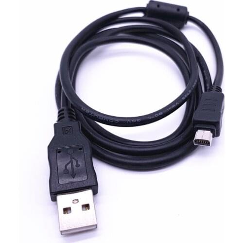 1.5M USB Data Cable for Olympus CB-USB5/USB6/CB USB5/CB-USB6 Black/FE series FE-120/ FE-130/ FE-140/ FE-200